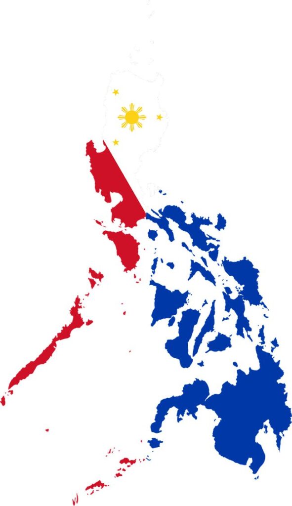 carte des Philippines